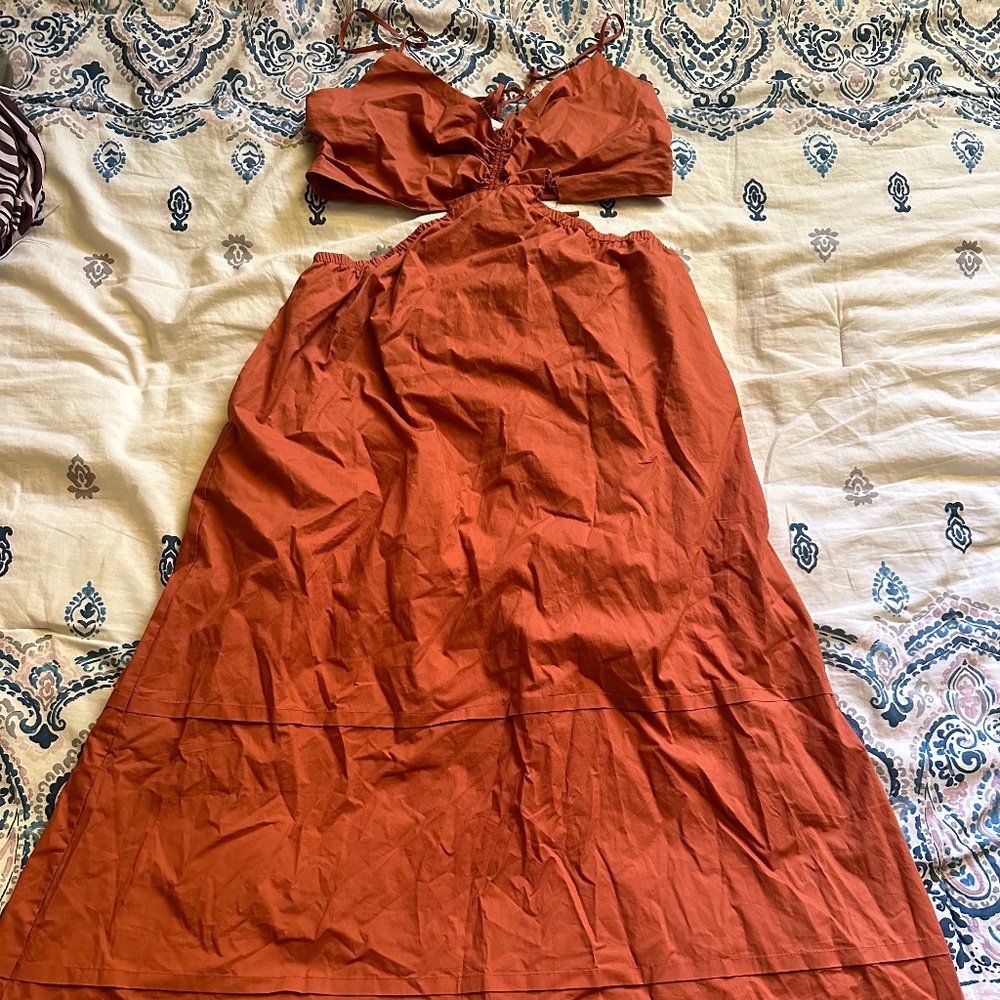 ASTR orange dress size M